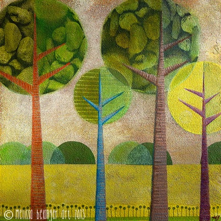 "Happy Trees" 2013
16"x16" "Happy Trees" 2013
16"x16"